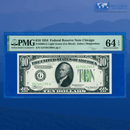 Fr.2004-D 1934 $10 Ten Dollars FRN Chicago, PMG 64 EPQ