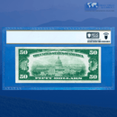 Fr.2100-K 1928 $50 Fifty Dollars FRN Dallas, Key District, PCGS 35