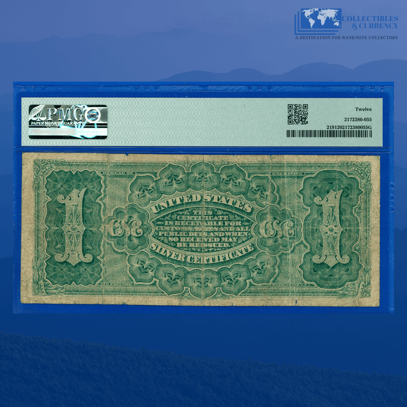 Fr.219 1886 $1 One Dollar Silver Certificate "MARTHA", PMG 12