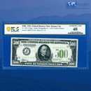 Fr.2201-J 1934 $500 Five Hundred Dollars FRN Kansas City, PCGS 40