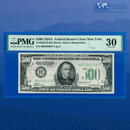 Fr.2202-B 1934A $500 Five Hundred Dollars FRN New York, PMG 30