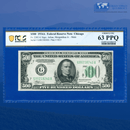Fr.2202-G 1934A $500 Five Hundred Dollars FRN Chicago, PCGS 63 PPQ