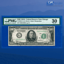 Fr.2202-G 1934a $500 Five Hundred Dollars FRN Chicago, PMG 30 Comment