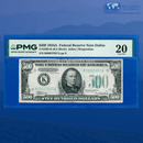 Fr.2202-K 1934a $500 Five Hundred Dollars FRN Dallas, PMG 20