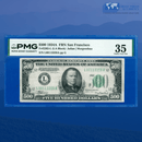 Fr.2202-L 1934a $500 Five Hundred Dollars FRN San Francisco, PMG 35