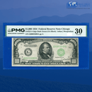 Fr.2211-G 1934 $1000 One Thousand Dollars FRN Chicago, PMG 30