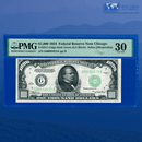 Fr.2211-G 1934A $1000 One Thousand Dollars FRN Chicago, PMG 30