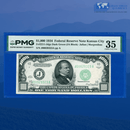 Fr.2211-J 1934 $1000 One Thousand Dollars FRN Kansas City, PMG 35 Comment