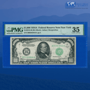 Fr.2212-B 1934 $1000 One Thousand Dollars FRN New York, PMG 35 Comment