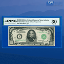 Fr.2212-F 1934A $1000 One Thousand Dollars FRN Atlanta, PMG 30 Comment