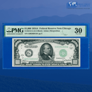 Fr.2212-G 1934A $1000 One Thousand Dollars FRN Chicago, PMG 30
