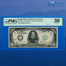 Fr.2212-L 1934A $1000 One Thousand Dollars FRN San Francisco, PMG 30