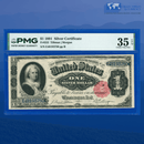 Fr.223 1891 $1 One Dollar Silver Certificate "MARTHA", PMG 35 EPQ