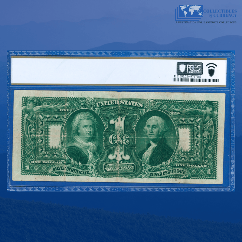 Fr.224 1896 $1 One Dollar Silver Certificate "EDUCATIONAL NOTE", PCGS 20