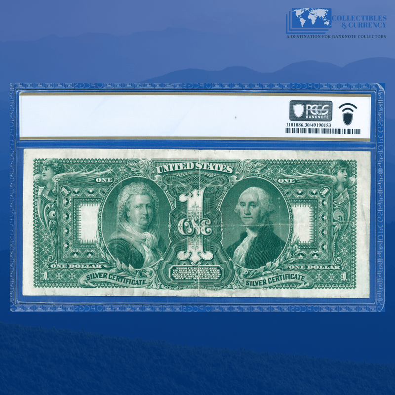 Fr.224 1896 $1 One Dollar Silver Certificate "EDUCATIONAL NOTE", PCGS 30