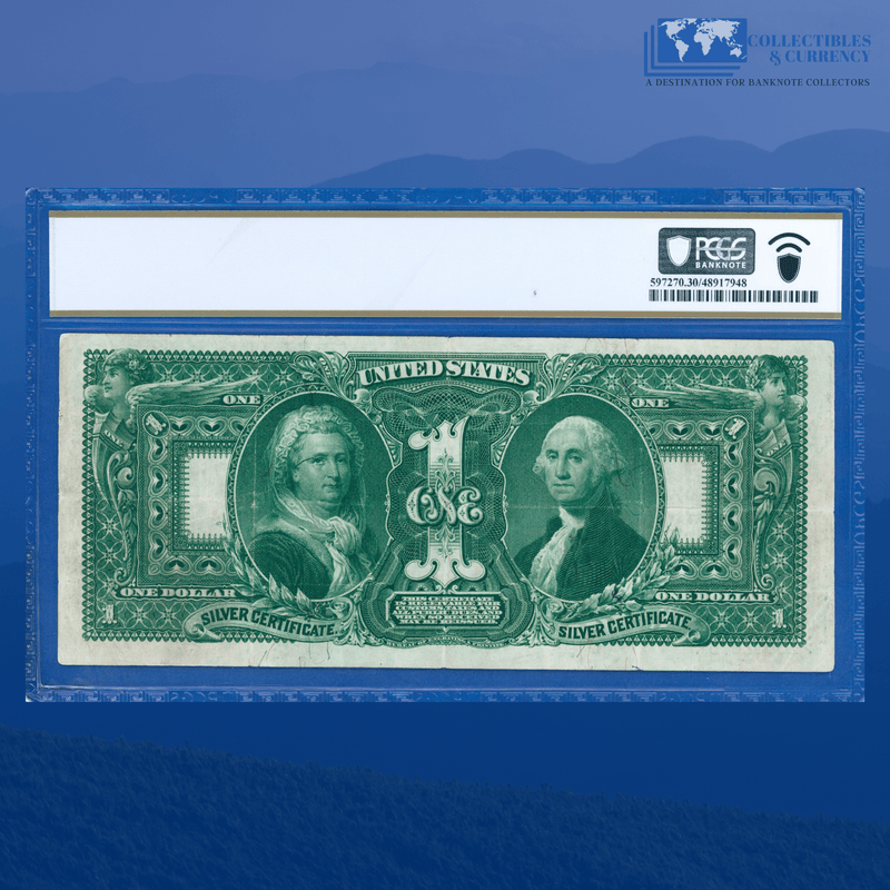 Fr.224 1896 $1 One Dollar Silver Certificate "EDUCATIONAL NOTE", PCGS 30