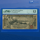 Fr.224 1896 $1 One Dollar Silver Certificate "EDUCATIONAL NOTE", PMG 12 Comment