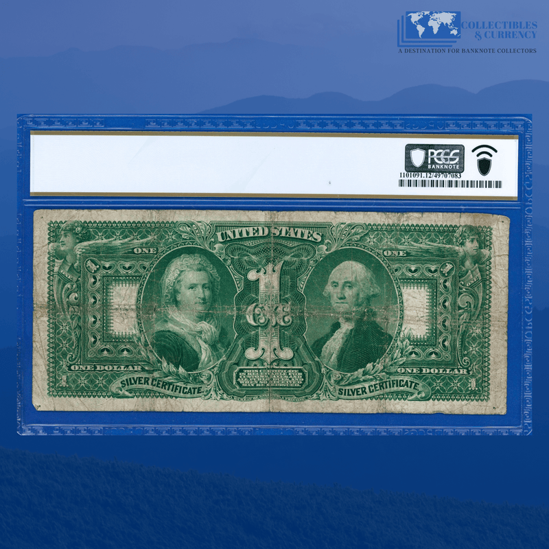 Fr.225 1896 $1 One Dollar Silver Certificate "EDUCATIONAL NOTE", PCGS 12