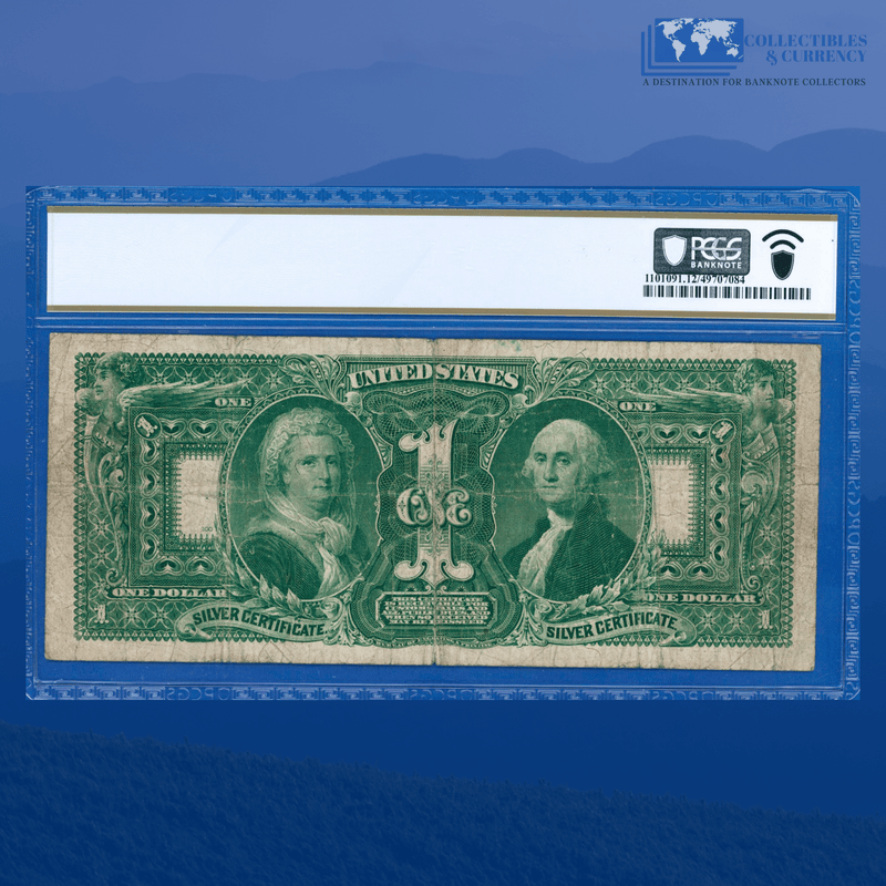 Fr.225 1896 $1 One Dollar Silver Certificate "EDUCATIONAL NOTE", PCGS 12