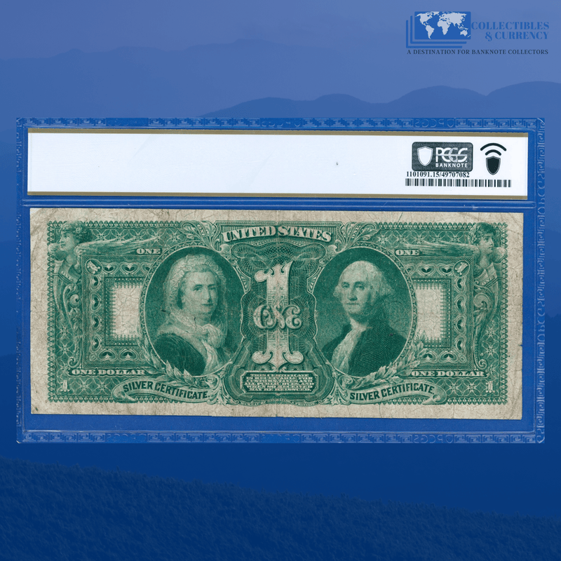 Fr.225 1896 $1 One Dollar Silver Certificate "EDUCATIONAL NOTE", PCGS 15