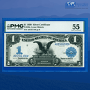 Fr.226a 1899 $1 One Dollar Silver Certificate "BLACK EAGLE", PMG 55