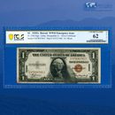 Fr.2300 1935A $1 One Dollar Silver Certificate Brown Seal "HAWAII", PCGS 62 Comment