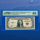 Fr.2300 1935A $1 One Dollar Silver Certificate Brown Seal "HAWAII", Three Notes