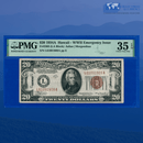Fr.2305 1934A $20 Twenty Dollars Federal Reserve Note Brown Seal "HAWAII", PMG 35 EPQ