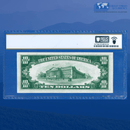 Fr.2309 1934A $10 Silver Certificate Yellow Seal "North Africa", PCGS 55