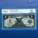 Fr.233 1899 $1 One Dollar Silver Certificate "BLACK EAGLE", PCGS 30