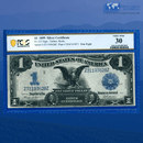 Fr.233 1899 $1 One Dollar Silver Certificate "BLACK EAGLE", PCGS 30