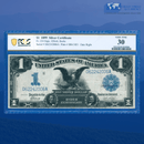 Fr.233 1899 $1 One Dollar Silver Certificate "BLACK EAGLE", PCGS 30