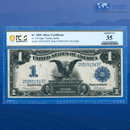 Fr.233 1899 $1 One Dollar Silver Certificate "BLACK EAGLE", PCGS 35