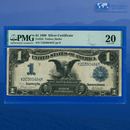 Fr.233 1899 $1 One Dollar Silver Certificate "BLACK EAGLE", PMG 20 Comment