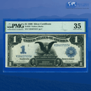 Fr.233 1899 $1 One Dollar Silver Certificate "BLACK EAGLE", PMG 35 Comment