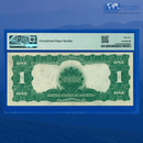 Fr.234 1899 $1 One Dollar Silver Certificate "BLACK EAGLE", PMG 55 EPQ
