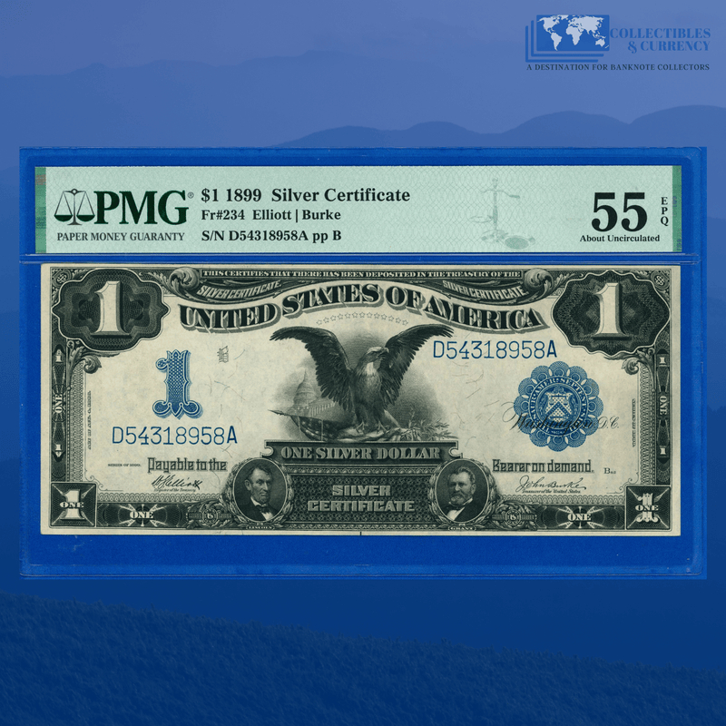 Fr.234 1899 $1 One Dollar Silver Certificate 