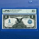 Fr.236 1899 $1 One Dollar Silver Certificate "BLACK EAGLE", PMG 45 EPQ
