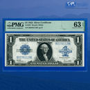Fr.238 1923 $1 One Dollar Silver Certificate "HORSEBLANKET", PMG 63 EPQ