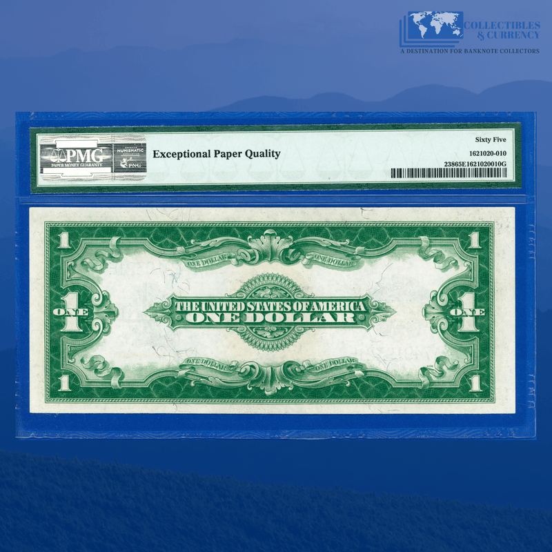Fr.238 1923 $1 One Dollar Silver Certificate "HORSEBLANKET", PMG 65 EPQ