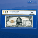 Fr.2404 1928 $50 Fifty Dollars Gold Certificate, PCGS 35 Comment