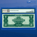 Fr.252 1899 $2 Two Dollars Silver Certificate "MINI PORTHOLE", PMG 40 EPQ