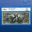 Fr.268 1896 $5 Five Dollars Silver Certificate "EDUCATIONAL NOTE", PCGS 25