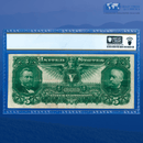 Fr.268 1896 $5 Five Dollars Silver Certificate "EDUCATIONAL NOTE", PCGS 25