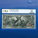 Fr.268 1896 $5 Five Dollars Silver Certificate "EDUCATIONAL NOTE", PCGS 25