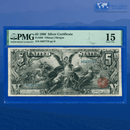 Fr.268 1896 $5 Five Dollars Silver Certificate "EDUCATIONAL NOTE", PMG 15