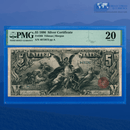 Fr.268 1896 $5 Five Dollars Silver Certificate "EDUCATIONAL NOTE", PMG 20