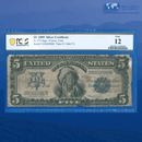 Fr.273 1899 $5 Five Dollars Silver Certificate "CHIEF NOTE", PCGS 12 Comment