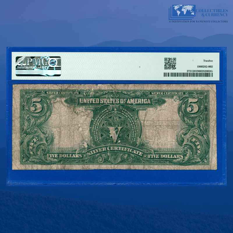 Fr.273 1899 $5 Five Dollars Silver Certificate "CHIEF NOTE", PMG 12