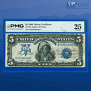 Fr.275 1899 $5 Five Dollars Silver Certificate "CHIEF NOTE", PMG 25